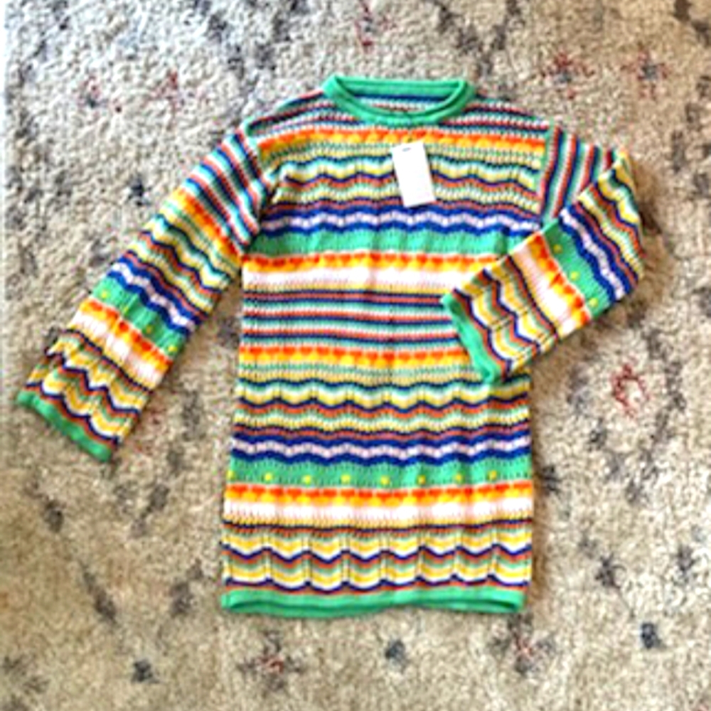 Beautiful colorful crochet dress!!